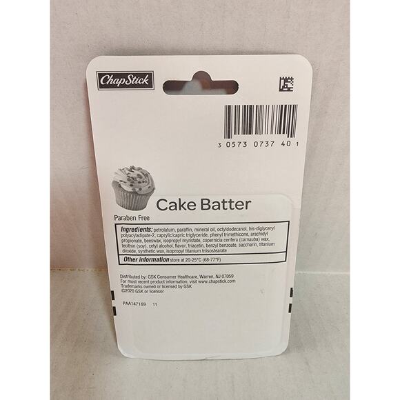 Chapstick Lip Balm 0.15 Oz 3 Pack Cake Batter - Picture 2 of 2